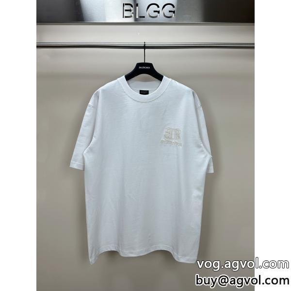 ブランド 通販balenciaga今年も人気きちんと感が強い半袖Tシャツ