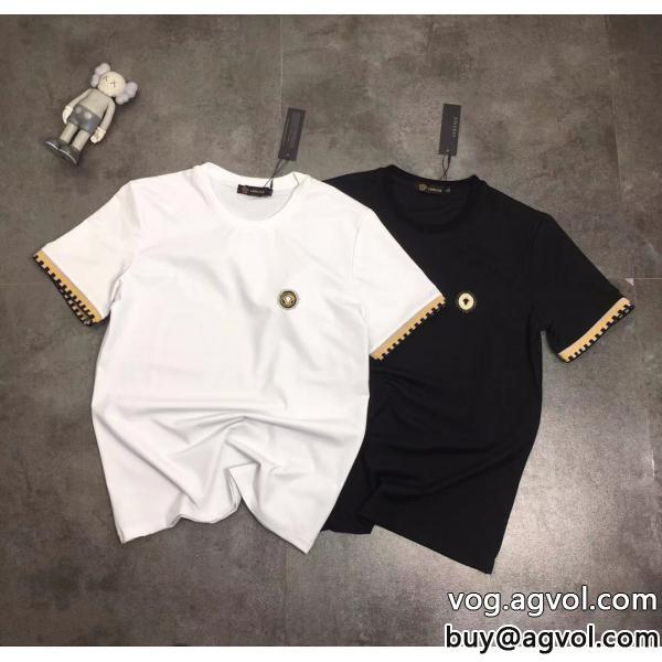 ブランド コピー ショップ限定生産品新作オシャレVERSACE半袖Tシャツ