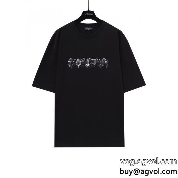 半袖Tシャツコピー ブランド意外と相性がいいきれいめ上品にバレンシアガ