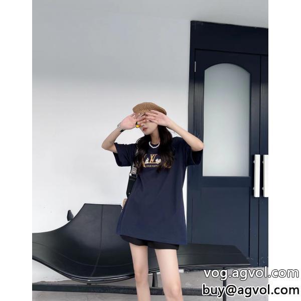 通販 ブランド2026のコーディネートに欠せない夏限定半袖TシャツLOUIS VUITTON