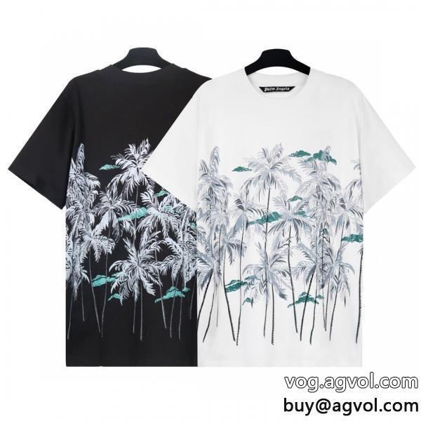 カワイイ雰囲気魅力が光る通販 ブランドパーム・エンジェルス半袖Tシャツ
