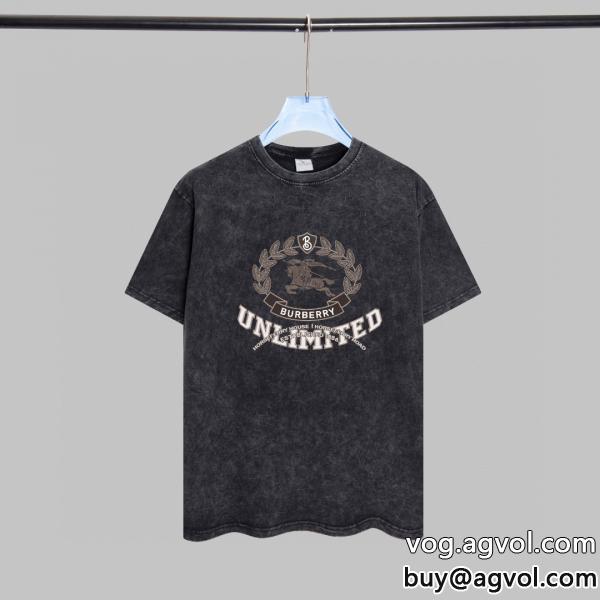 夏っぽさ新作アイテムカワイイ雰囲気スーパー コピー 販売BURBERRY半袖Tシャツ