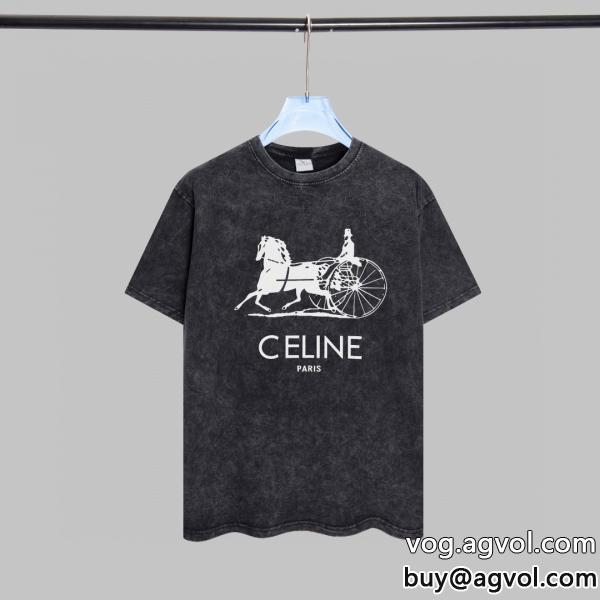圧倒的な人気上品さ漂うセリーヌ半袖Tシャツブランド 激安