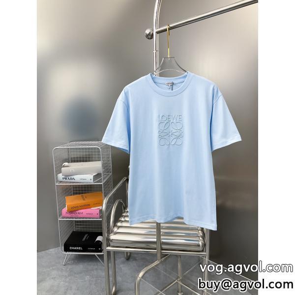 LOEWE着まわし力抜群清潔感で洗練されスーパー コピー  半袖Tシャツ