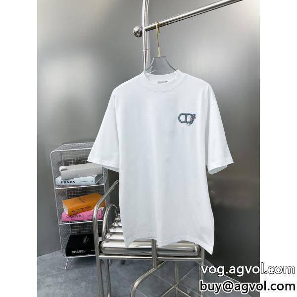 完売必須オシャレな印象にDIOR半袖Tシャツブランド 通販