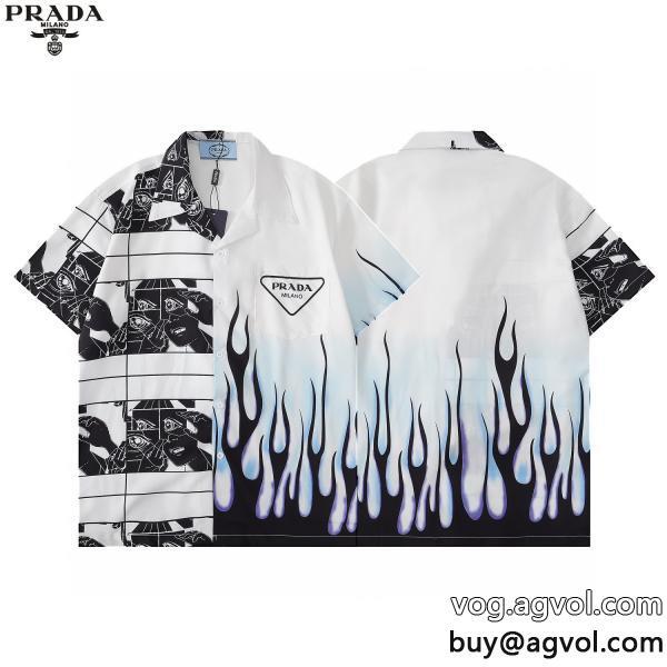 限定SALEセンス抜群PRADAスーパー コピー 通販 優良半袖シャツ