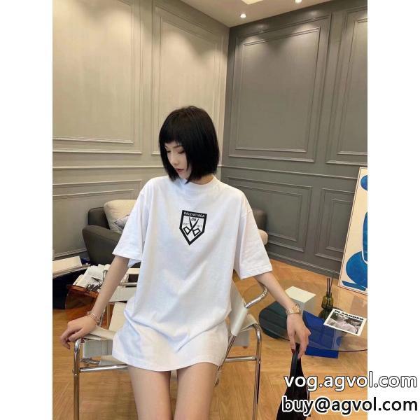 半袖Tシャツ存在感大ドレスアップ効果も抜群偽物 ブランド ショップbalenciaga