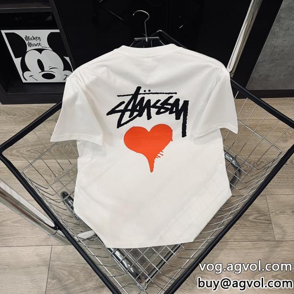 ステューシー半袖Tシャツ高品質トップスからチラ見える安心ブランド コピー  