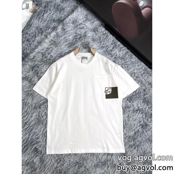 ブランド コピー 激安LOEWE半袖Tシャツ嬉しいポイント通勤の定番