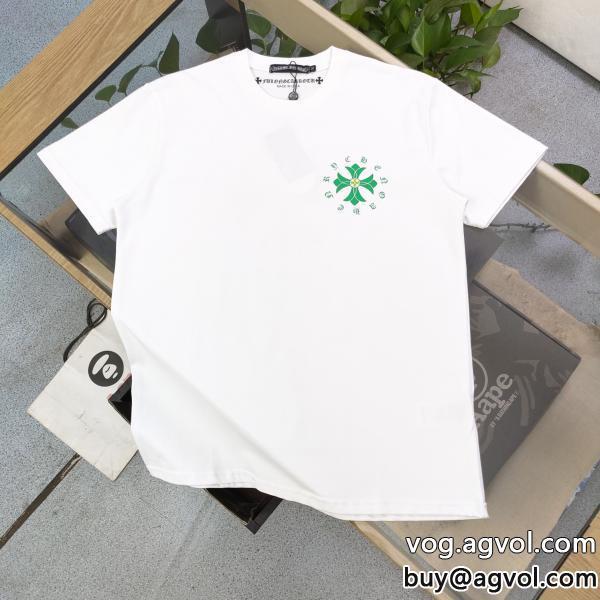 個性派さんこの夏は注目新作半袖Tシャツクロムハーツブランド スーパー コピー