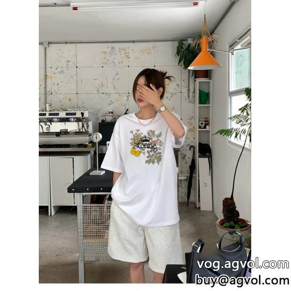 半袖Tシャツカジュアルなスタイルセンス抜群ブランド コピー 安心LOEWE