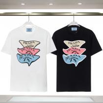 プラダ春らしいきれい色のように即発送最新作2026 偽物 通販 半袖Tシャツ