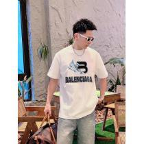 夏の最旬スタイルを楽しい人気の高い通販 ブランドバレンシアガ半袖Tシャツ