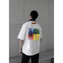 偽 ブランド 販売半袖Tシャツ好印象な上品スタイル完売在庫確保LOUIS VUITTON