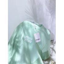 半袖Tシャツブランド 偽物MIUMIUジュアル感強めの着在庫数限定