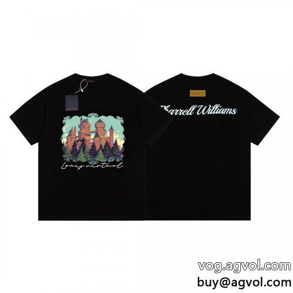 ルイ ヴィトン半袖Tシャツ夏らしい品格が漂う2026新作新品激安 ブランド