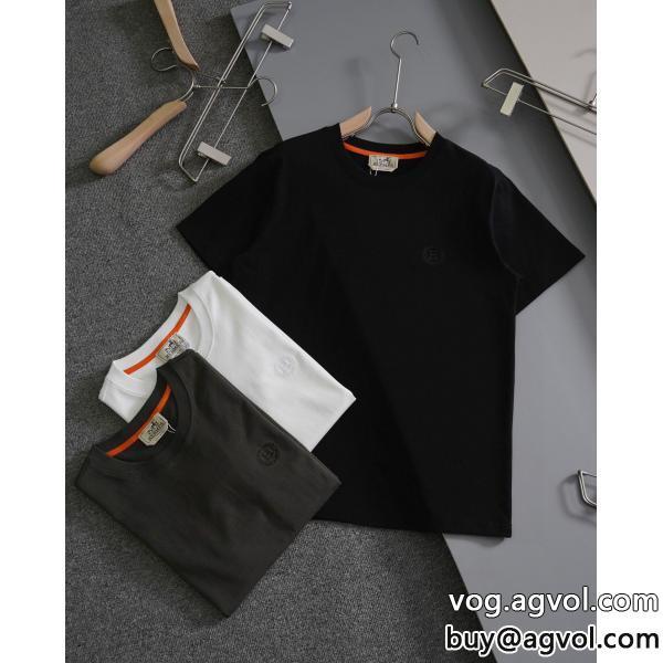 HERMES偽物 ブランド ショップ半袖Tシャツ流行の最前線完売間近