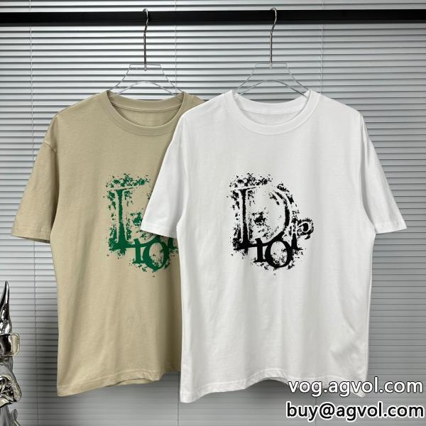ディオール通販 ブランド半袖Tシャツ2025年新作通販個性的なスタイリング