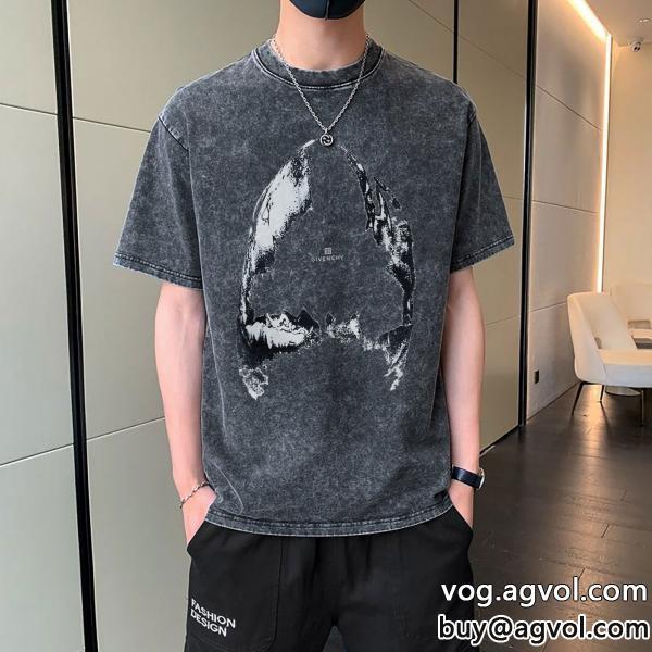 ブランド 激安 GIVENCHY半袖Tシャツ超稀少大人っぽい印象が素敵