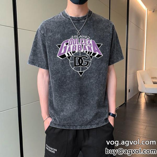 ブランド コピー s 級高級感漂う今年流大人っぽさ半袖Tシャツドルチェ＆ガッバーナ
