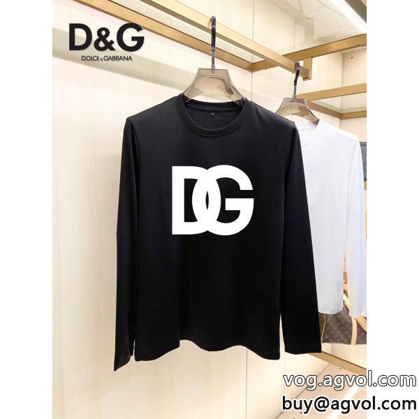 話題の新作到着きれいめな印象偽 ブランド 通販長袖TシャツDolce&Gabbana