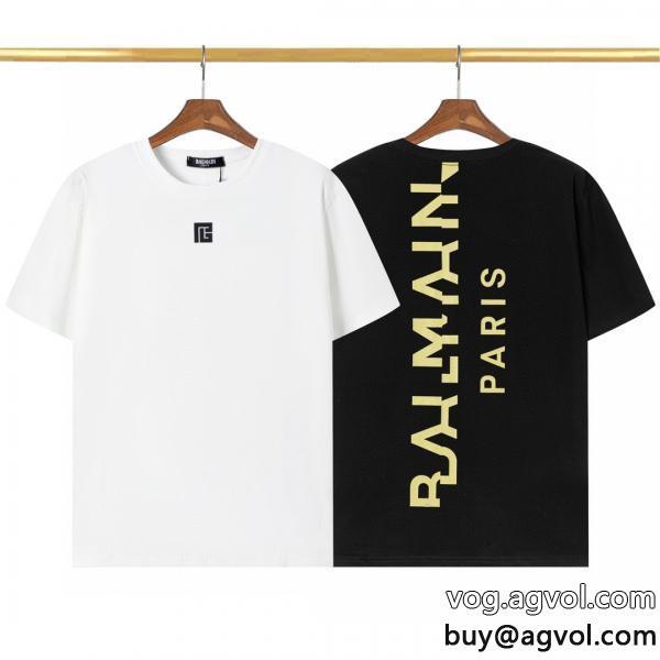 清潔感の高い新品今シーズンも人気ブランドブランド スーパー コピー 舗半袖Tシャツバルマン
