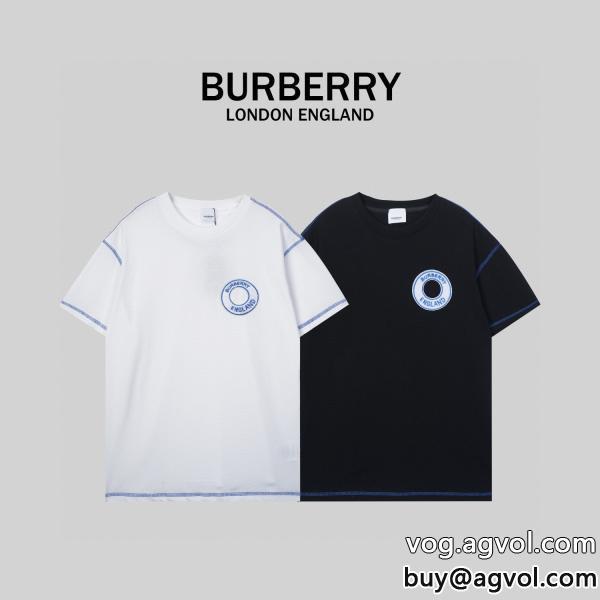 バーバリーコピー 商品 通販高級感が溢れた素敵なデザイン半袖Tシャツ