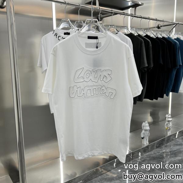 半袖Tシャツやっと見つけた国内即発上質な素材偽 ブランド 販売LOUIS VUITTON