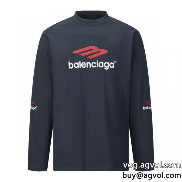 今季大人気のデザイン愛用ブランドバレンシアガブランド 品 激安 通販長袖Tシャツ