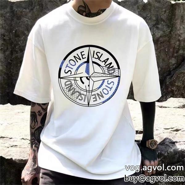ブランド コピー s 級半袖TシャツSS23注目スタイル高い人気Stone Island