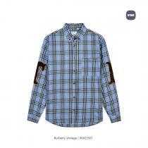 コピー ブランドBURBERRY王道コンビ大人の華やかさを演出長袖シャツ