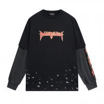 爽やかさ完売必須長袖Tシャツコピー 品 ブランドbalenciaga