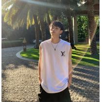夏らしく爽やかな印象定番人気ブランド コピー s 級ルイ ヴィトン半袖Tシャツ