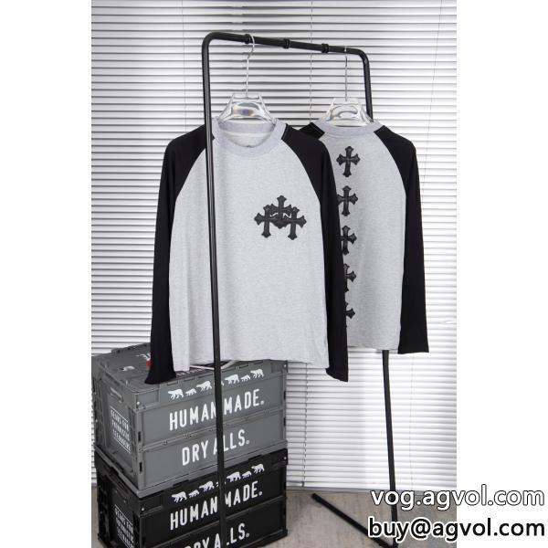 今年も人気一目ぼれスーパー コピー ブランド 通販長袖TシャツCHROME HEARTS