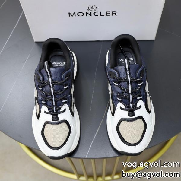 爽やかな色合い上品な印象に格上げスニーカーMONCLERコピー 品 販売
