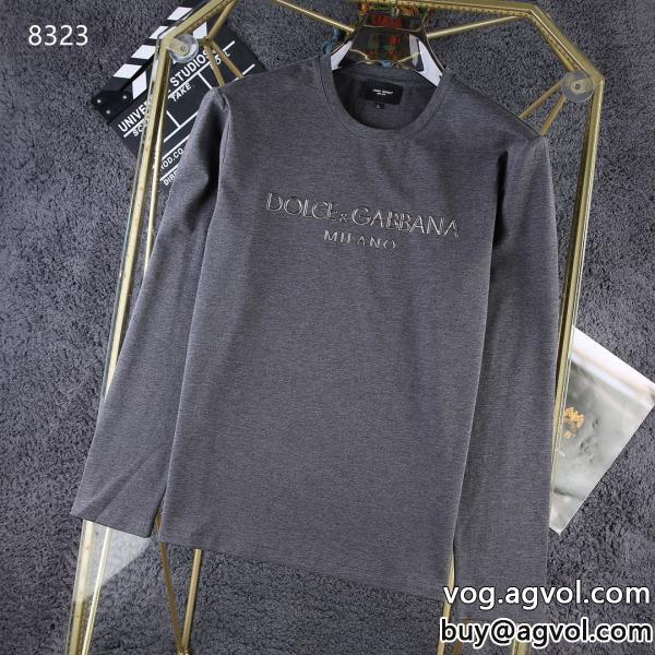 ブランド 偽物Dolce&Gabbana雑誌掲載春の主役アイテム長袖Tシャツ