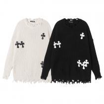 ブランド コピー 優良23新作限定版プリント上質なものセーターCHROME HEARTS
