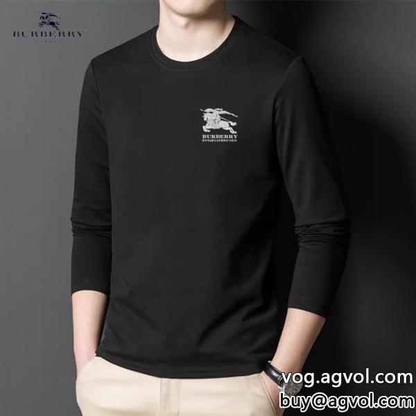 BURBERRY長袖Tシャツ安定感があり新作限定お早めにコピー 商品 ブランド