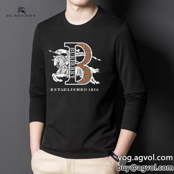 魅力が光る驚きの価格BURBERRYブランド 偽物長袖Tシャツ