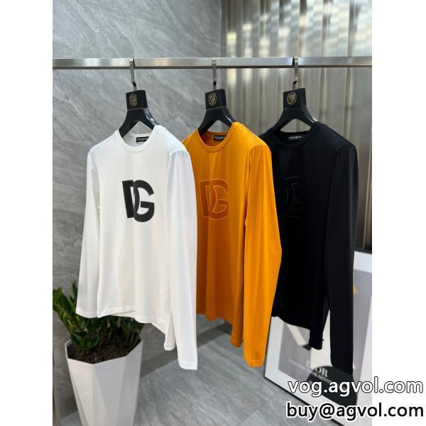 爽やかマルチ夏大人気のアイテム長袖Tシャツコピー 品 販売Dolce&Gabbana