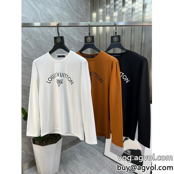 偽 ブランド 販売LOUIS VUITTON在庫あり即納抜け感スゴイ長袖Tシャツ