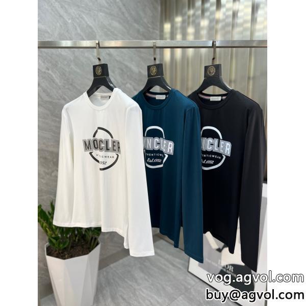 激安 ブランドモンクレール長袖Tシャツ今流行ハイセンス