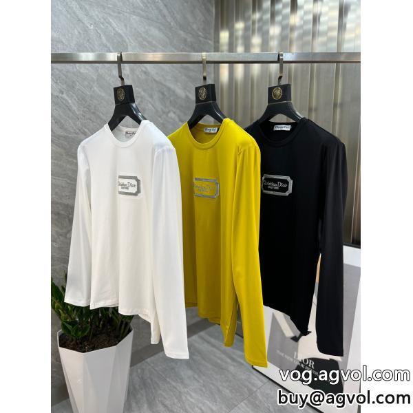 コピー 商品 ブランド大人っぽい売り切れ間近ディオール長袖Tシャツ