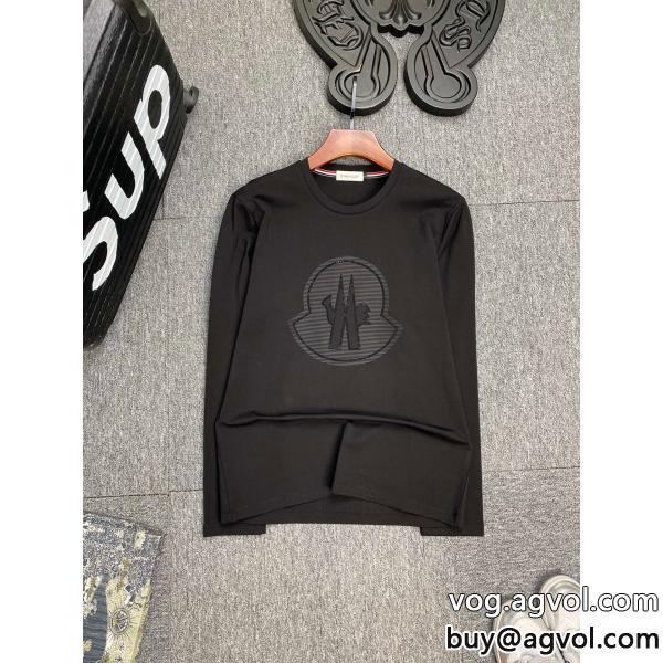 MONCLER海外セレブが注目アイテム新しい斬新なスタイル長袖Tシャツスーパー コピー 安心 