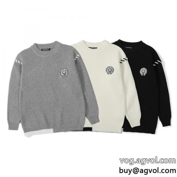 スーパー コピー 安心高級感が好評です新作愛用セレブ多数セーターCHROME HEARTS