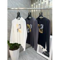 ジバンシー爽やかすぎない大人の印象にクラシカル偽 ブランド 通販長袖Tシャツ