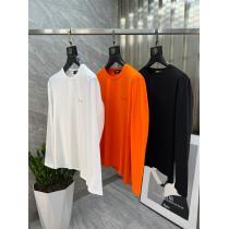 モード感の高い最終価格セールコピー ブランド長袖Tシャツフェンディ