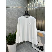 ARMANI入荷予定爽やかすぎない大人の印象にコピー ブランド長袖Tシャツ