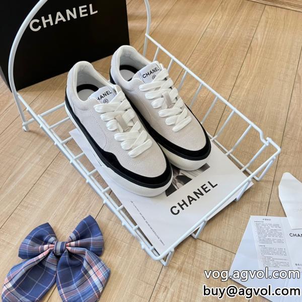2026年春の新作コレクション清潔感で洗練されCHスニーカー激安 通販 ブランド
