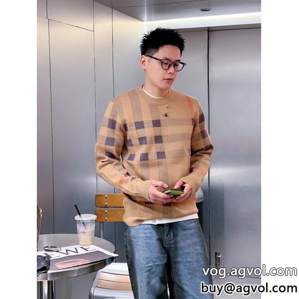 偽物 通販 2026のマストバイのアイテム大人気商品BURBERRYセーター